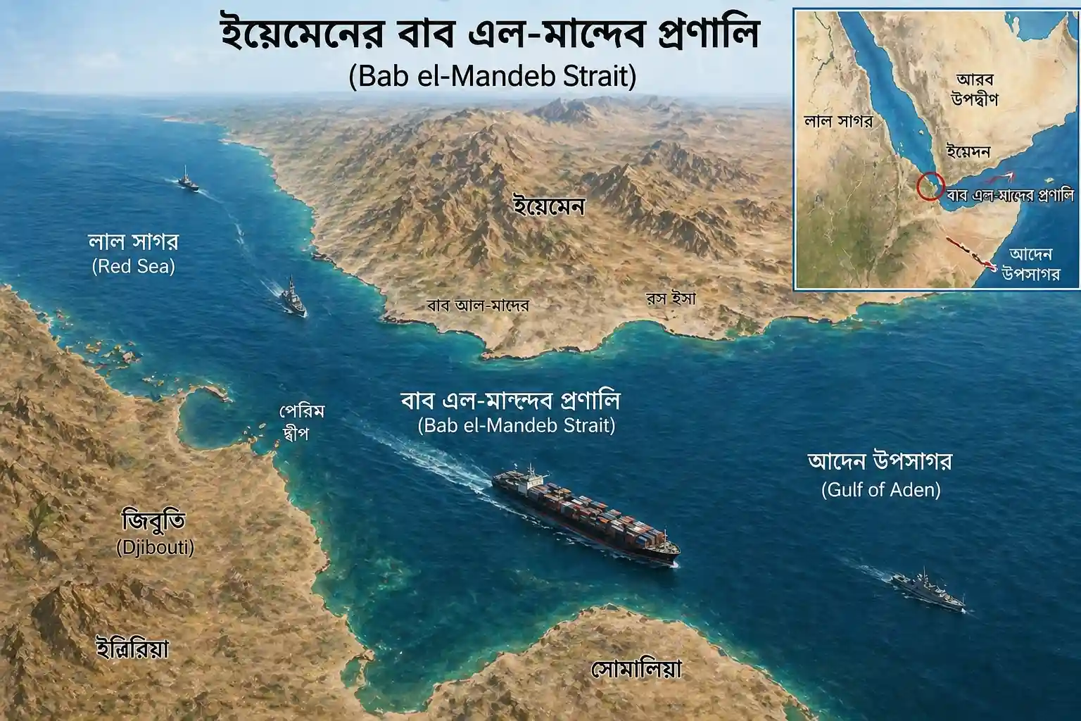 বাব এল-মান্দেব প্রণালি অবরোধ