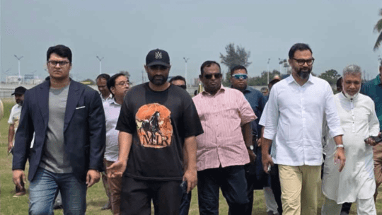 পূর্বাচল স্টেডিয়াম নির্মাণ