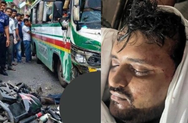 ভয়াবহ সড়ক দুর্ঘটনায় নিহত ২: খুলনার দৌলতপুরে বাস-বাইক সংঘর্ষ