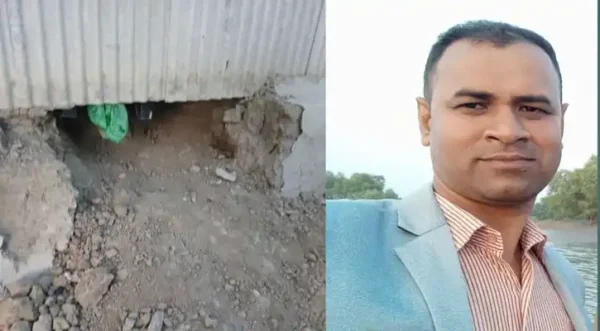 কয়রায় ওষুধ ব্যবসায়ী খুন: সিঁধ কেটে ঘরে হামলা