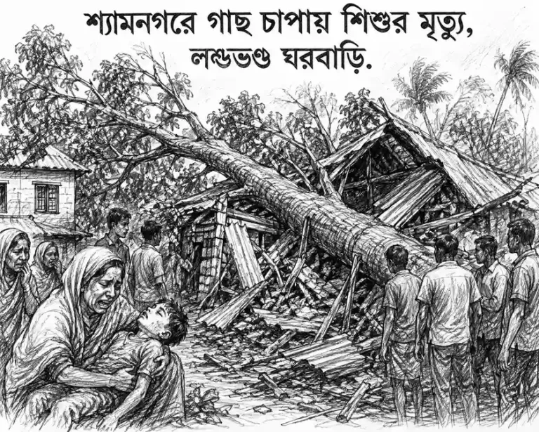 কালবৈশাখী ঝড়ের তাণ্ডবে ব্যাপক ক্ষয়ক্ষতি, নিহত ১