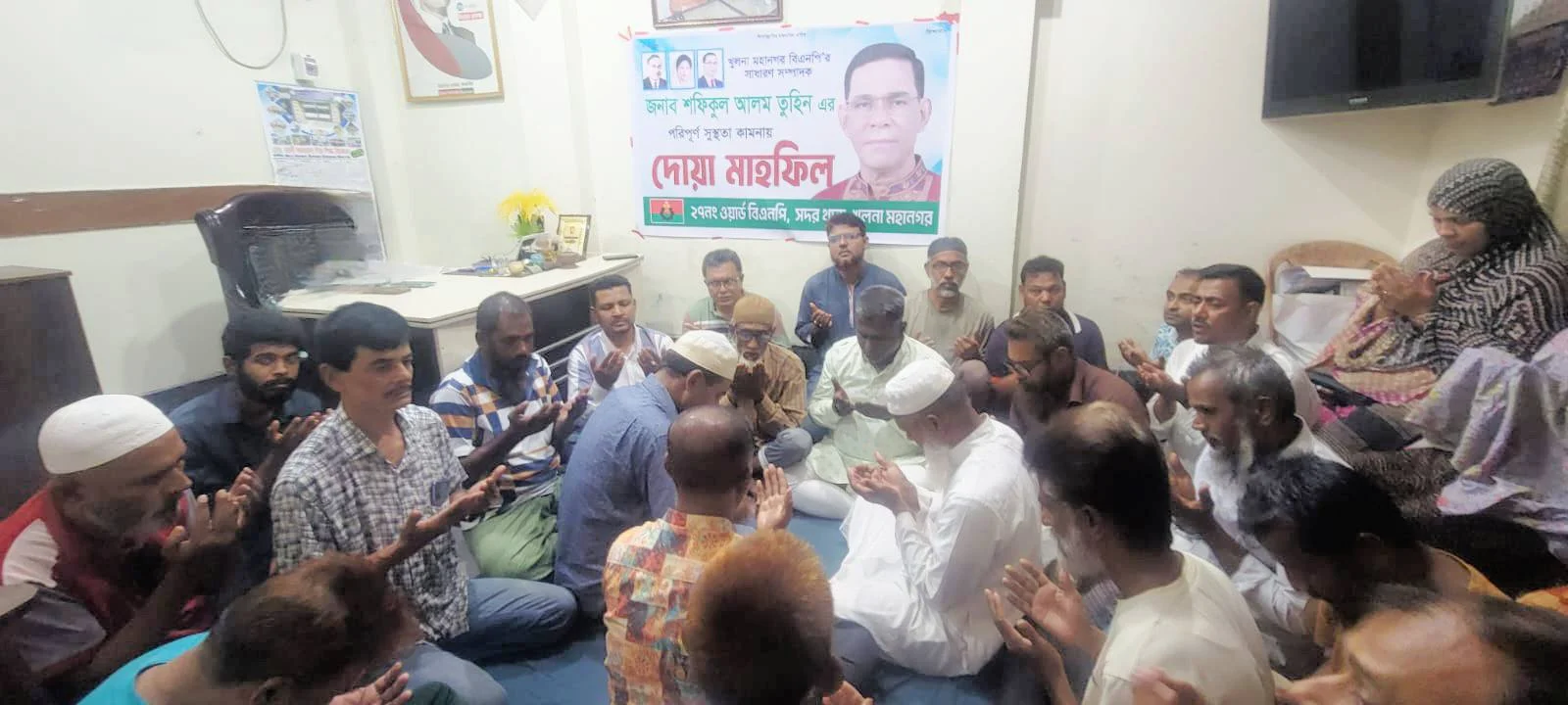 শফিকুল আলম তুহিনের সুস্থতা