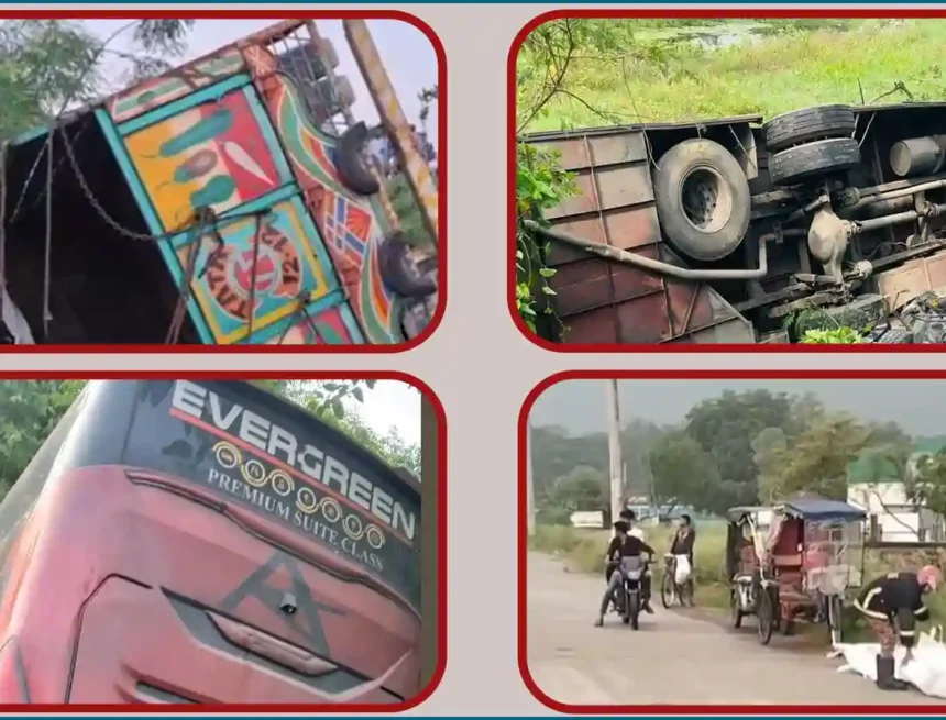 সড়ক দুর্ঘটনায় প্রাণ হারিয়েছেন