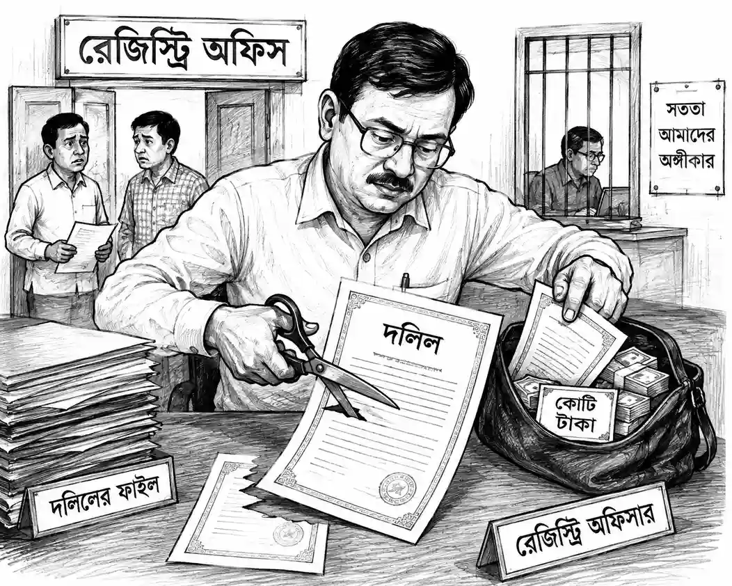 বালাম বইয়ের পাতা গায়েব