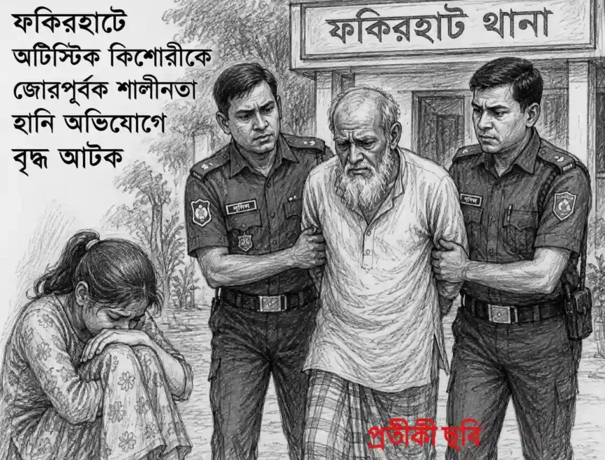 প্রতিবন্ধী কিশোরীকে ধর্ষণের অভিযোগে