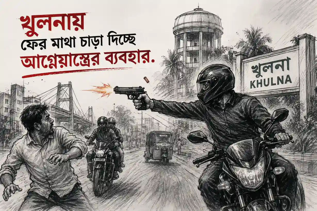 উদ্বেগজনক ভাবে বাড়ছে আগ্নেয়াস্ত্রের
