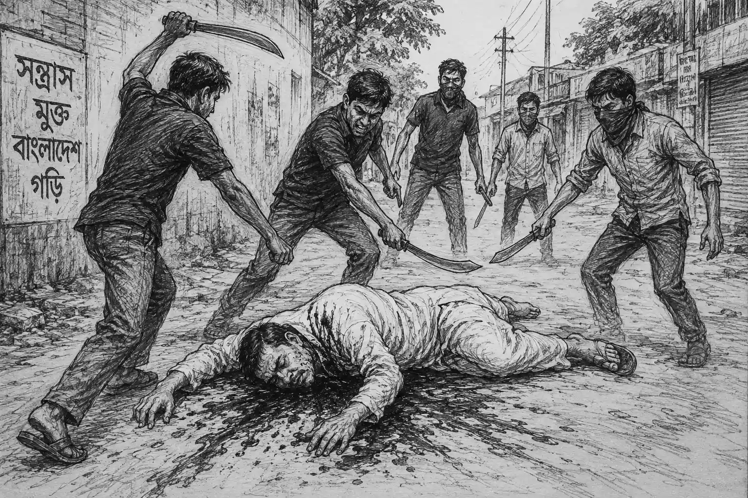 আজিজুল ইসলামকে কুপিয়ে হত্যা