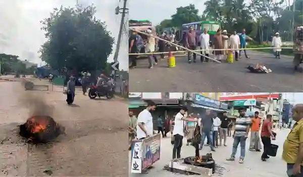 আনিছুর রহমান হত্যার আসামিদের গ্রেপ্তারের দাবিতে নওয়াপাড়ায় ব্যবসায়ীদের হরতাল চলছে। 