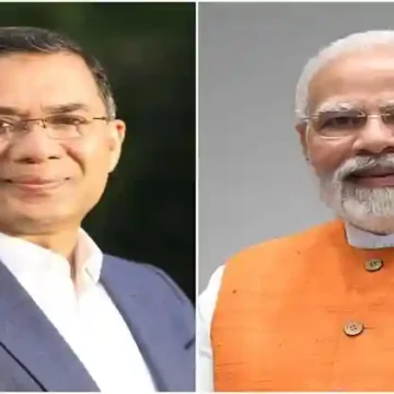 প্রধানমন্ত্রী তারেক রহমানকে মোদির