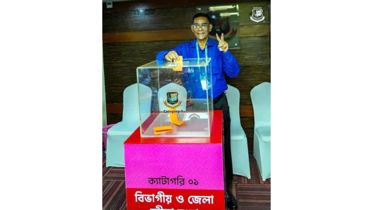 বিসিবি পরিচালক নির্বাচিত শফিকুল আলম তুহিন