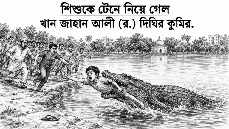 খান জাহান আলীর মাজারের দিঘি থেকে শিশু নিখোঁজ