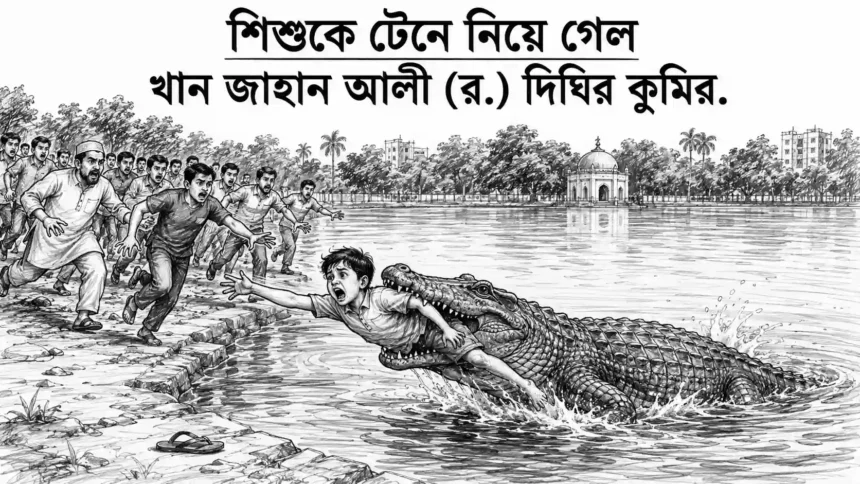 খান জাহান আলীর মাজারের দিঘি