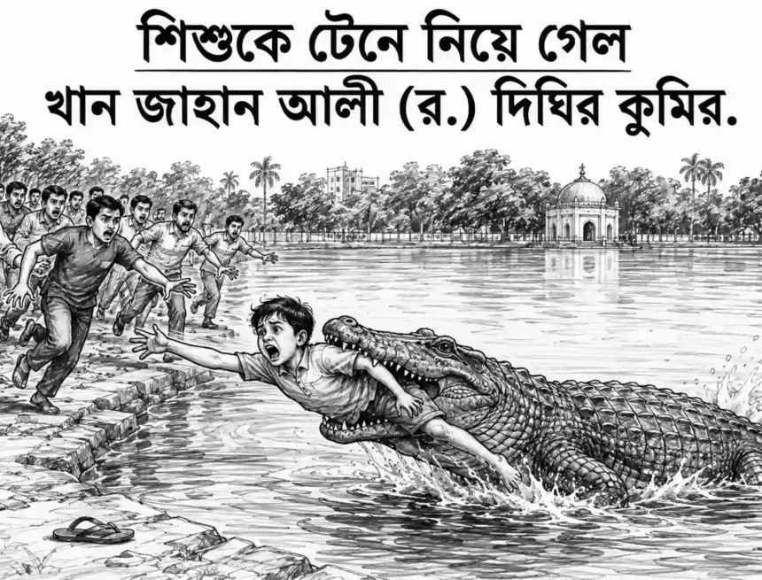 601 খান জাহান আলীর মাজারের দিঘি