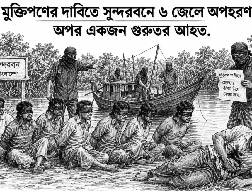 604 সুন্দরবনে ৬ জেলে অপহরণ