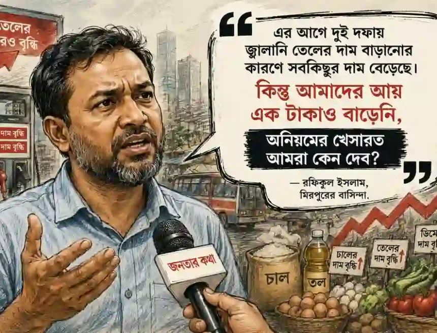 বিদ্যুতের দাম বৃদ্ধির প্রভাব