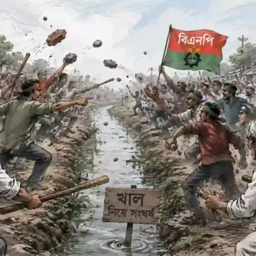 সরকারি খালের দখল