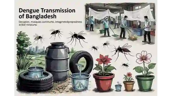 ডেঙ্গু সংক্রমণের ঊর্ধ্বমুখী চিত্র: বর্ষার শুরুতেই চরম স্বাস্থ্যঝুঁকি!
