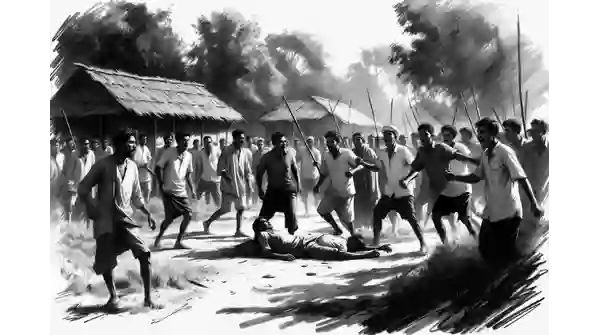 ঝিনাইদহে হামলা: জমি নিয়ে বিরোধে আহত ৫