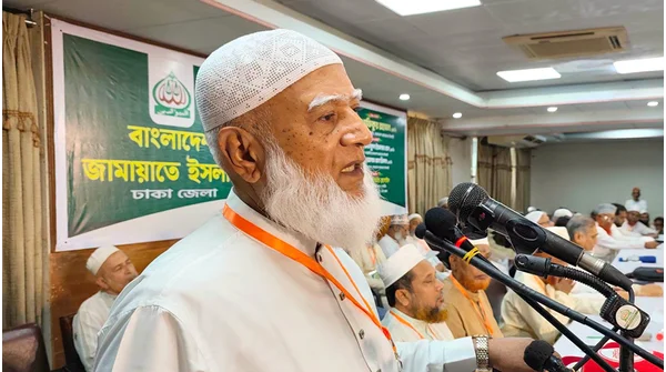 শফিকুর রহমান: অন্যায়ে ছাড় নেই, কঠোর জামায়াত
