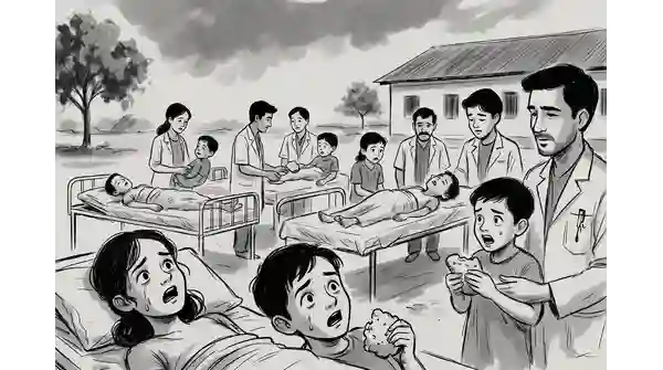 শরণখোলায় অসুস্থ শিক্ষার্থী: ডিম খেয়ে ১১ জনের পেট ব্যথা