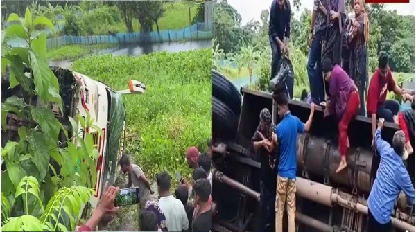 ঝালকাঠিতে বাস দুর্ঘটনা: সুপারভাইজার নিহত