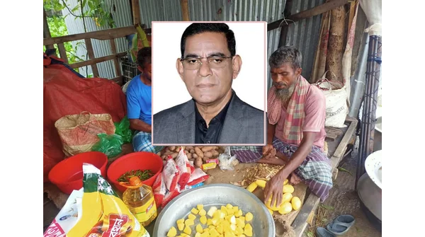 খুলনায় বন্যায় অসহায়দের পাশে শফিকুল আলম তুহিন