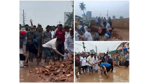 শিপইয়ার্ড সড়ক সংস্কার: মানবিক উদ্যোগে তুহিন
